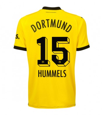 Lacne Ženy Futbalové dres Borussia Dortmund Mats Hummels #15 2023-24 Krátky Rukáv - Domáci